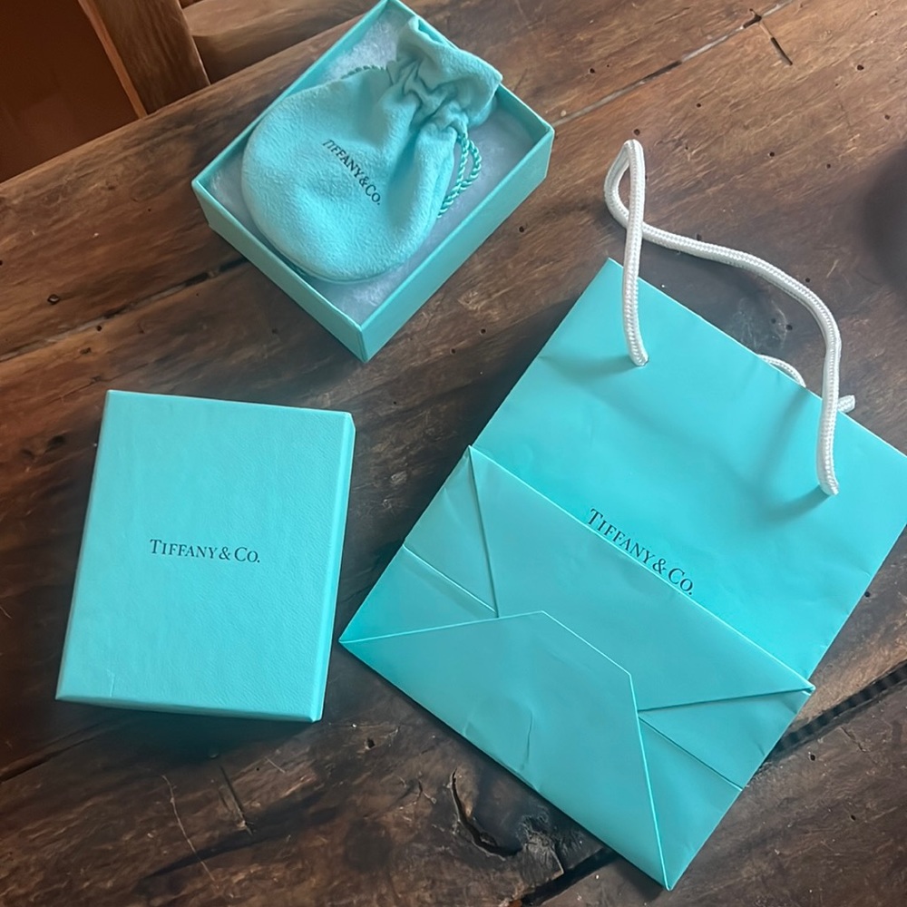 Tiffany & Co. box and bag